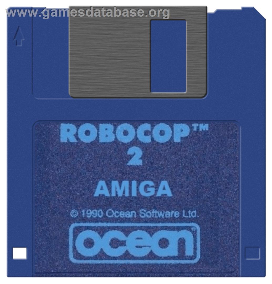 Robocop 2 - Commodore Amiga - Artwork - Disc