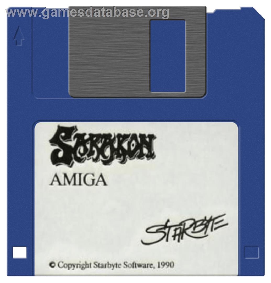 Sarakon - Commodore Amiga - Artwork - Disc