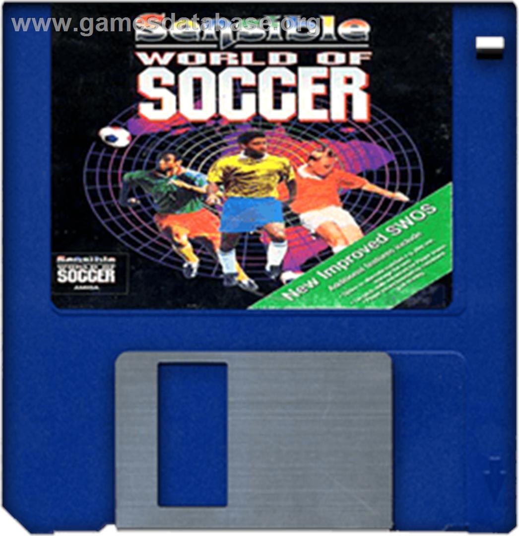 Sensible World of Soccer - Commodore Amiga - Artwork - Disc