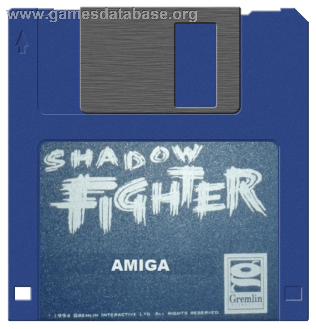 Shadow Fighter - Commodore Amiga - Artwork - Disc