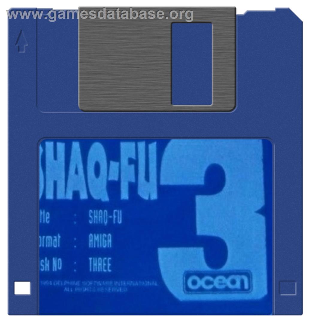 Shaq Fu - Commodore Amiga - Artwork - Disc