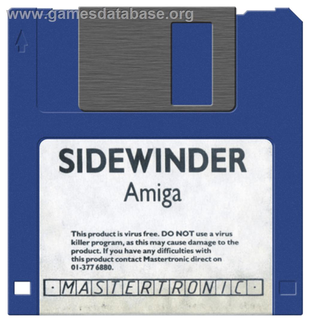 Sidewinder - Commodore Amiga - Artwork - Disc