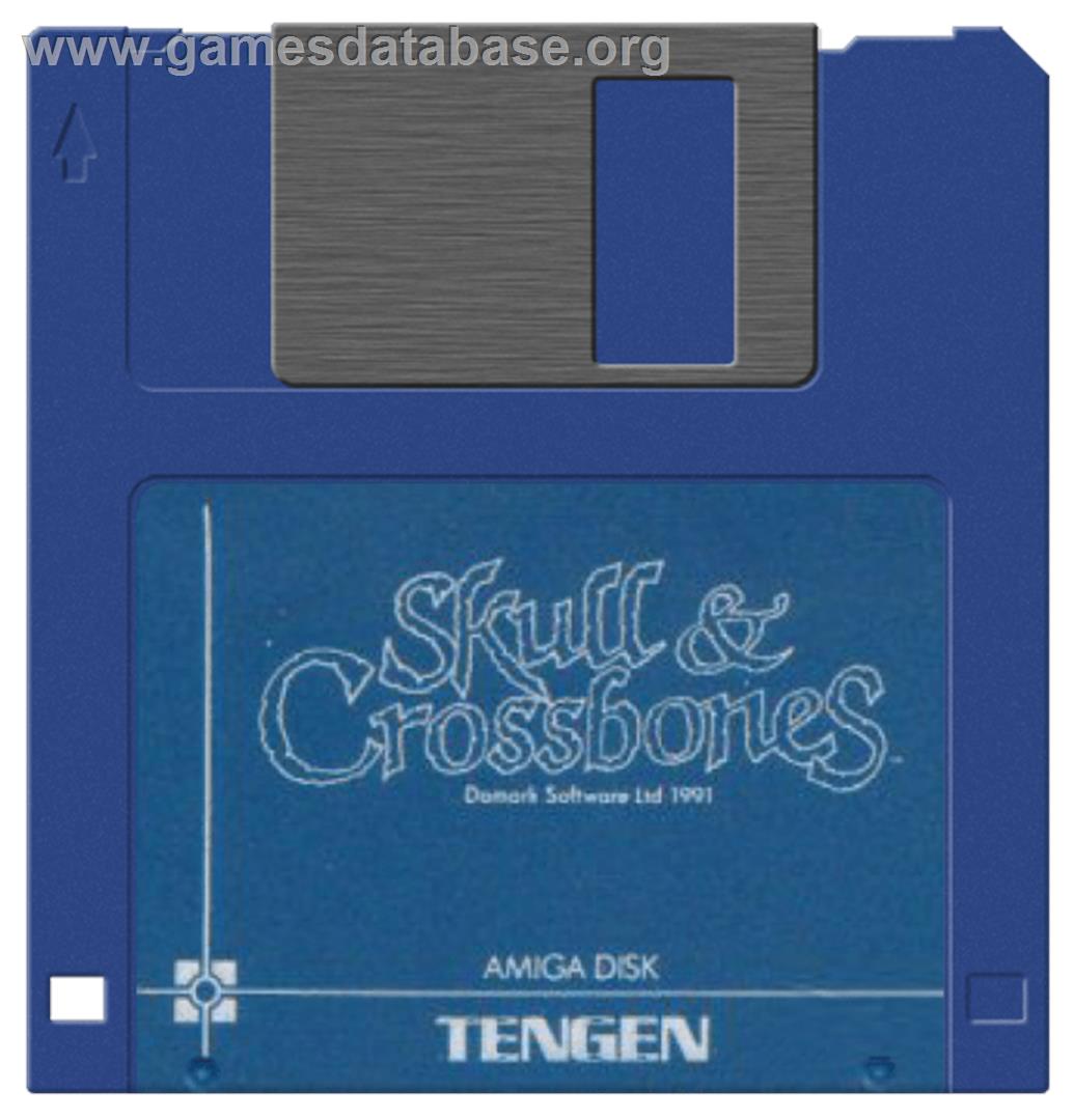 Skull & Crossbones - Commodore Amiga - Artwork - Disc
