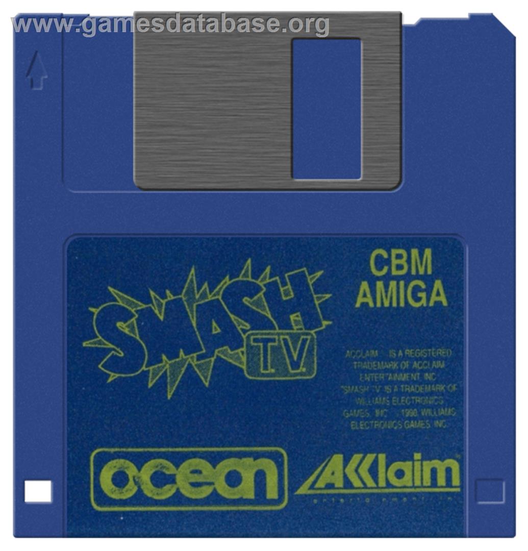 Smash T.V. - Commodore Amiga - Artwork - Disc
