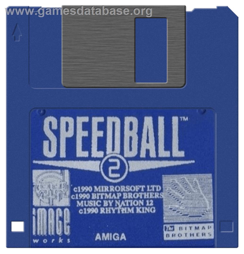 Speedball 2: Brutal Deluxe - Commodore Amiga - Artwork - Disc