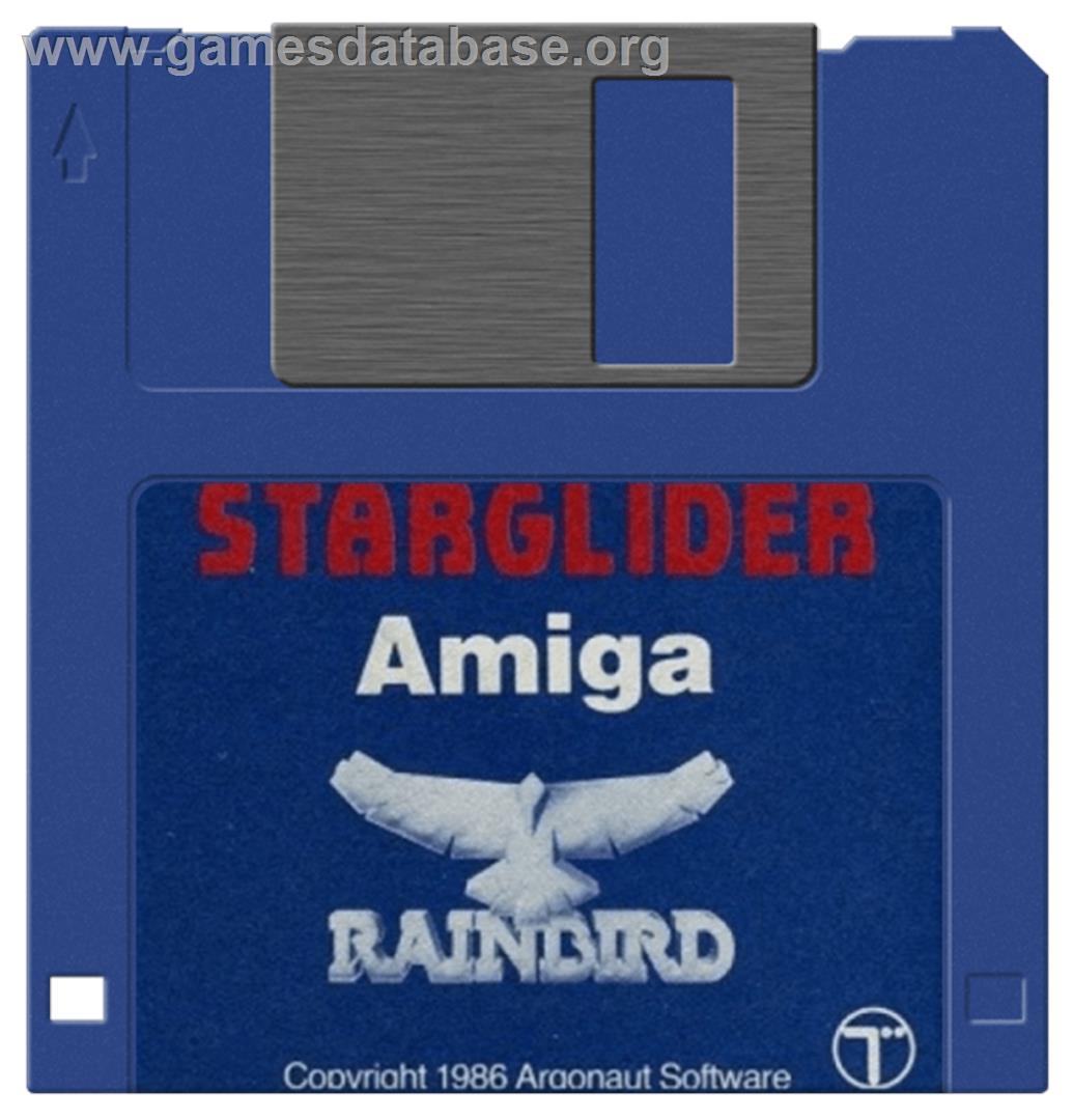 Starglider - Commodore Amiga - Artwork - Disc