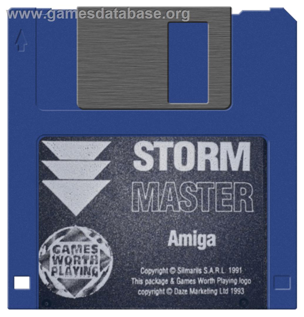 Storm Master - Commodore Amiga - Artwork - Disc