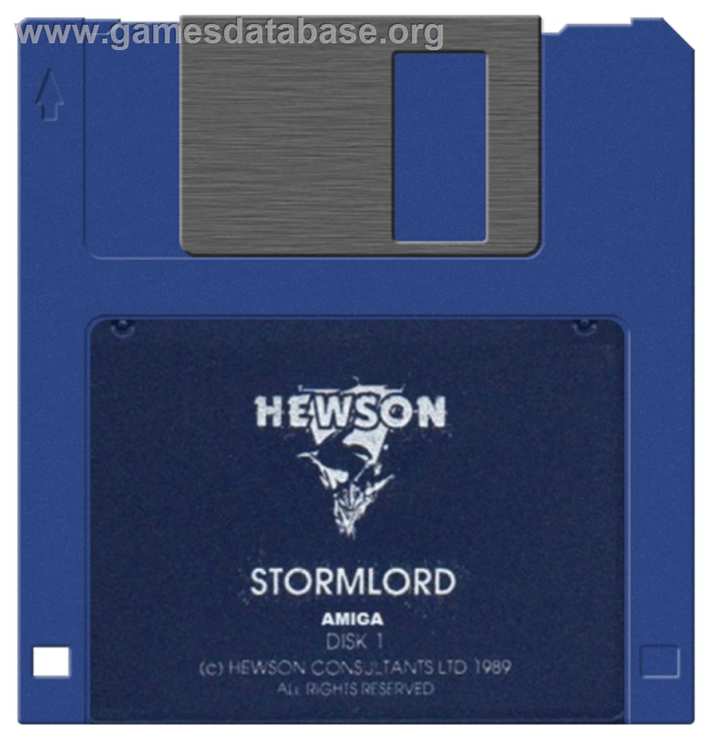 Stormlord - Commodore Amiga - Artwork - Disc