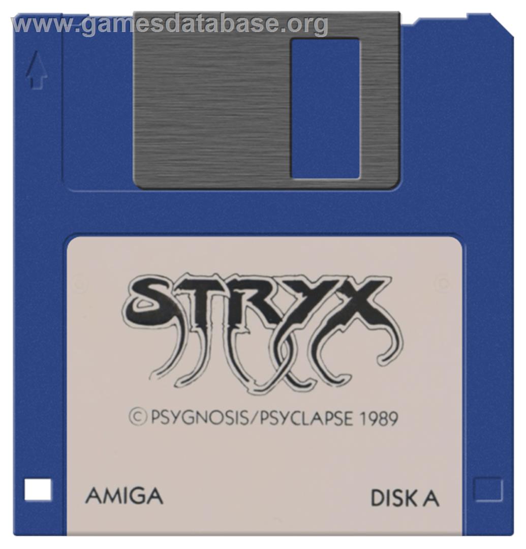 Stryx - Commodore Amiga - Artwork - Disc