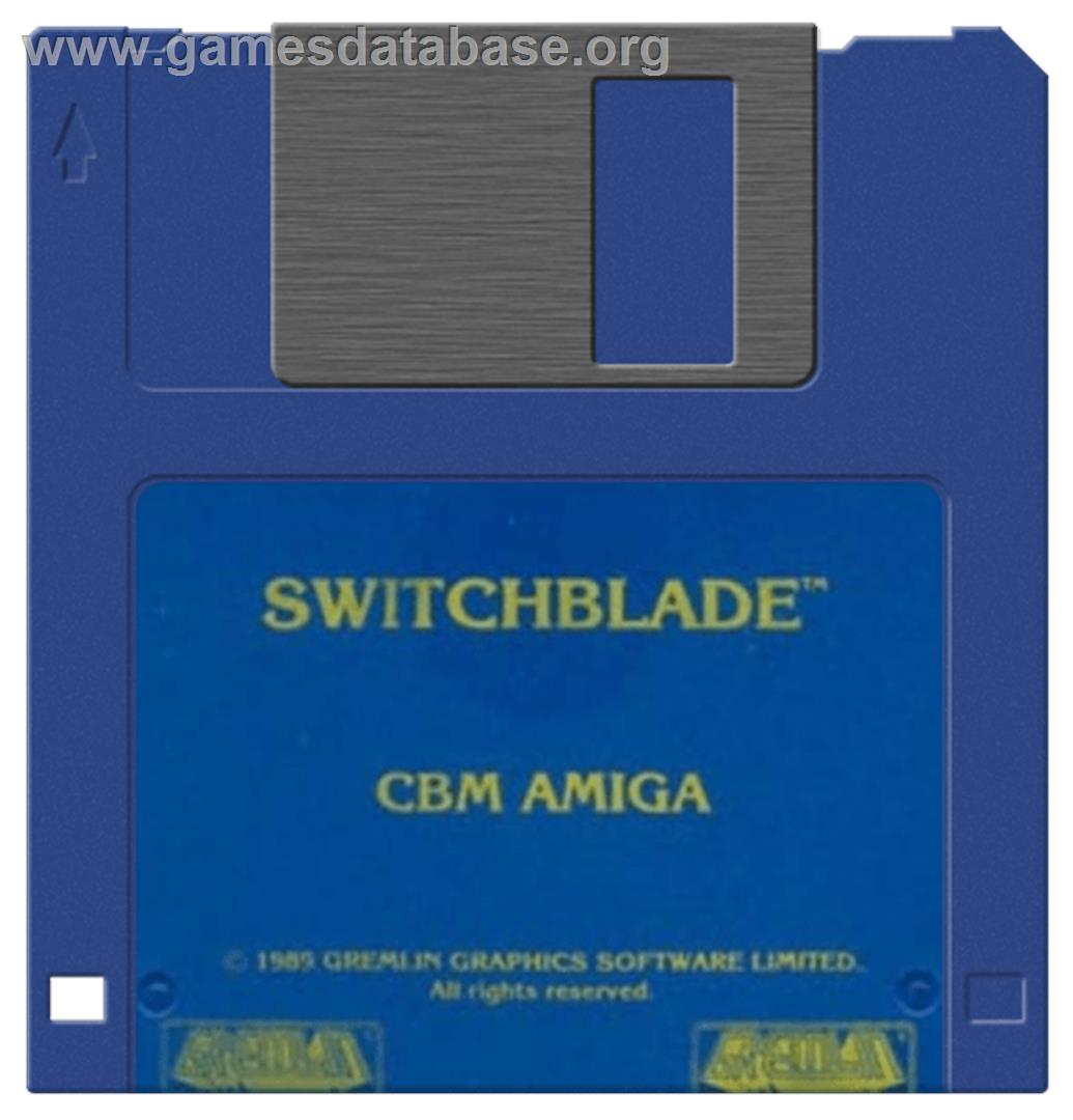 Switchblade - Commodore Amiga - Artwork - Disc