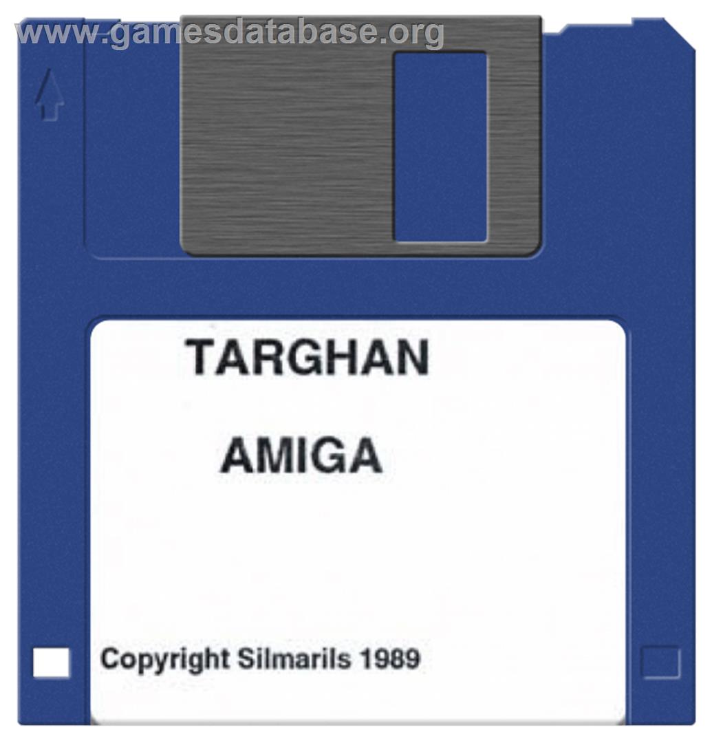 Targhan - Commodore Amiga - Artwork - Disc