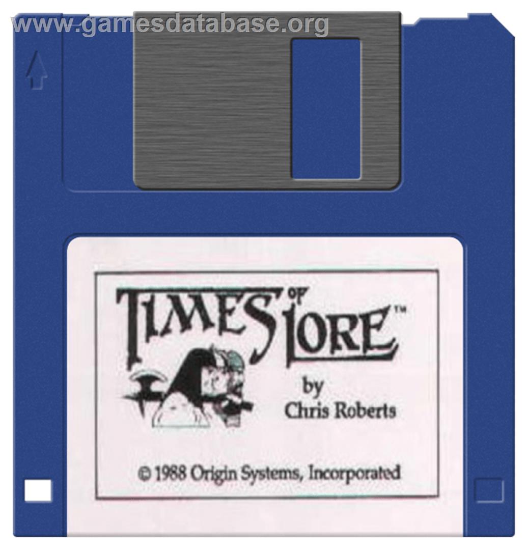Times of Lore - Commodore Amiga - Artwork - Disc
