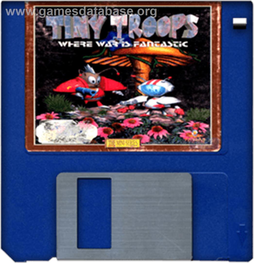Tiny Troops - Commodore Amiga - Artwork - Disc