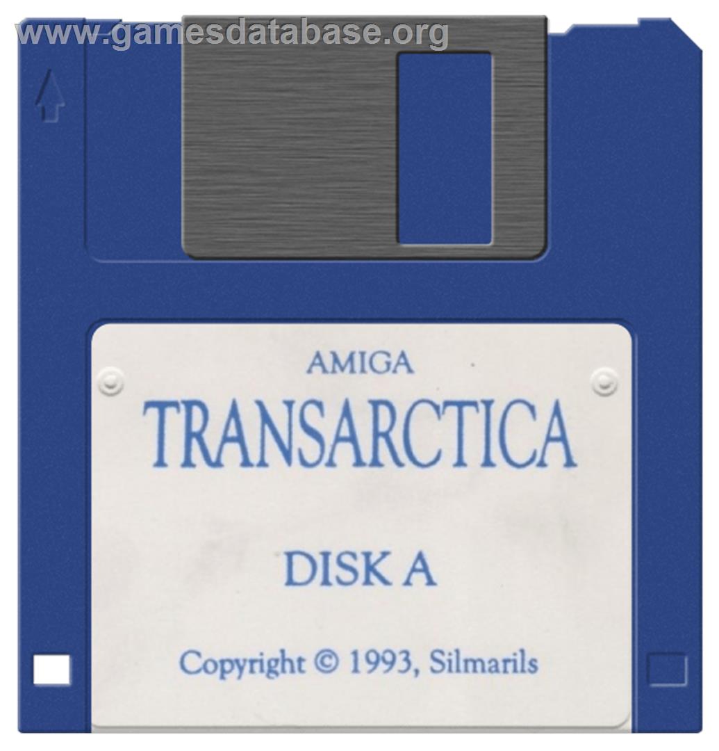 Transarctica - Commodore Amiga - Artwork - Disc