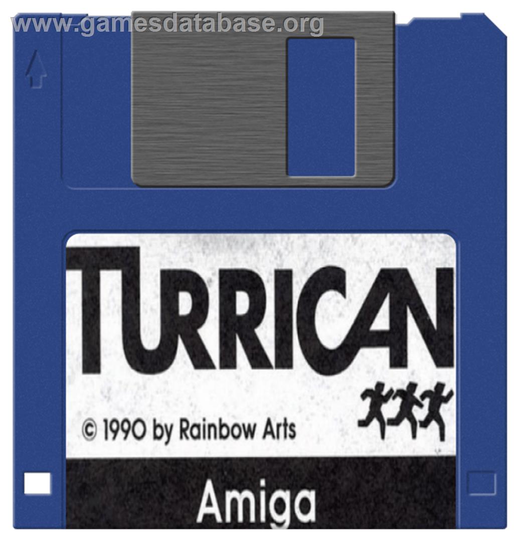 Turrican - Commodore Amiga - Artwork - Disc