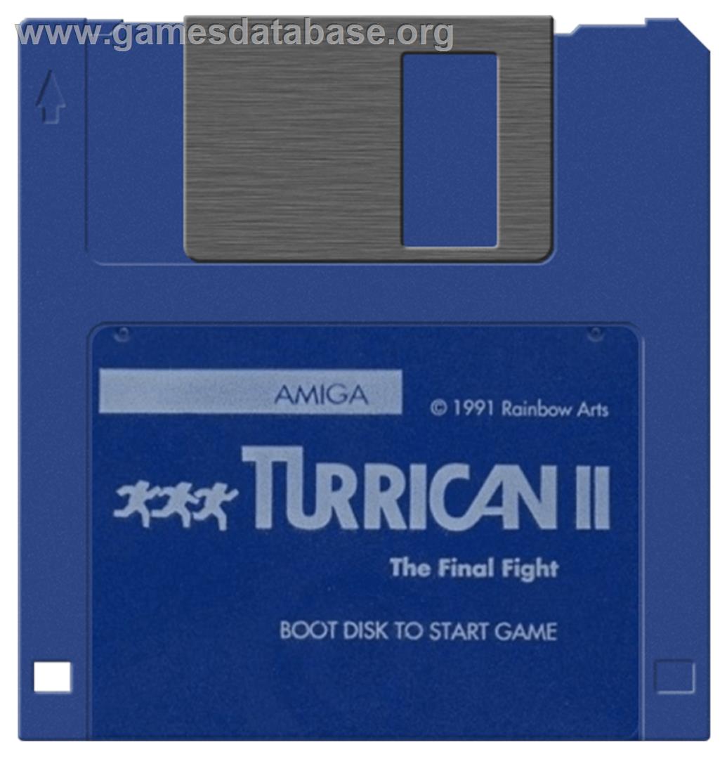 Turrican II: The Final Fight - Commodore Amiga - Artwork - Disc