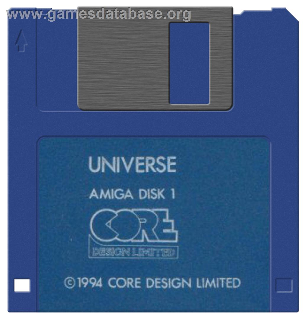 Universe - Commodore Amiga - Artwork - Disc