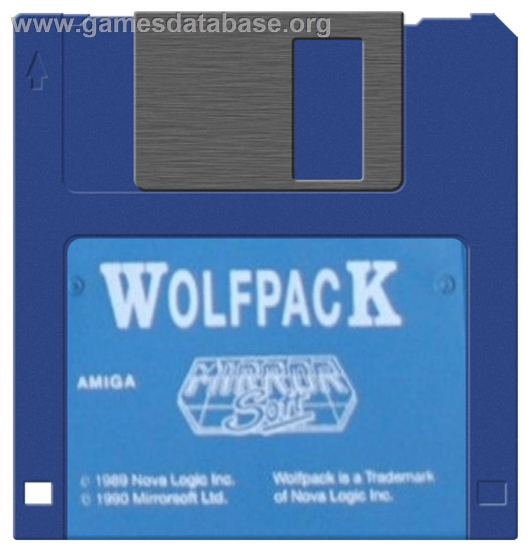 WolfPack - Commodore Amiga - Artwork - Disc