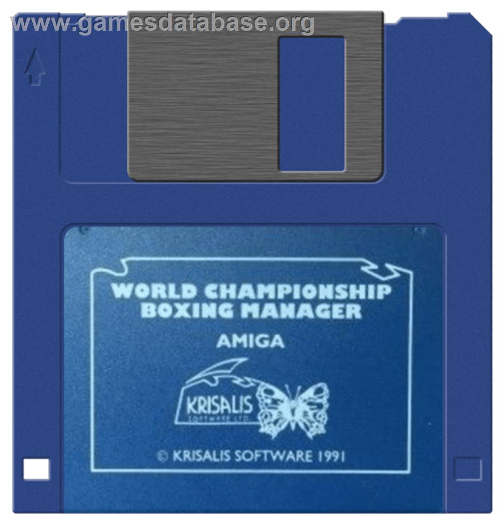 World Championship Boxing Manager - Commodore Amiga - Artwork - Disc