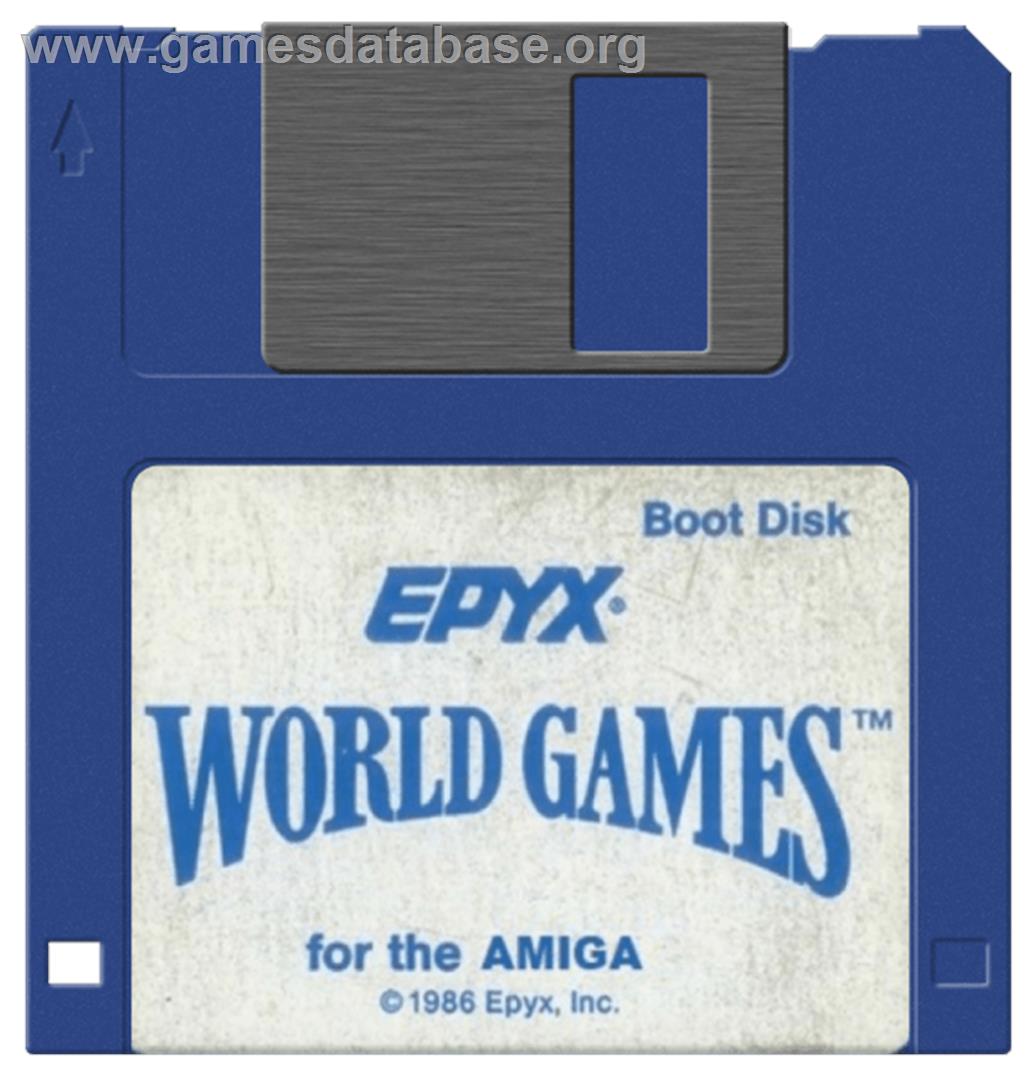 World Games - Commodore Amiga - Artwork - Disc