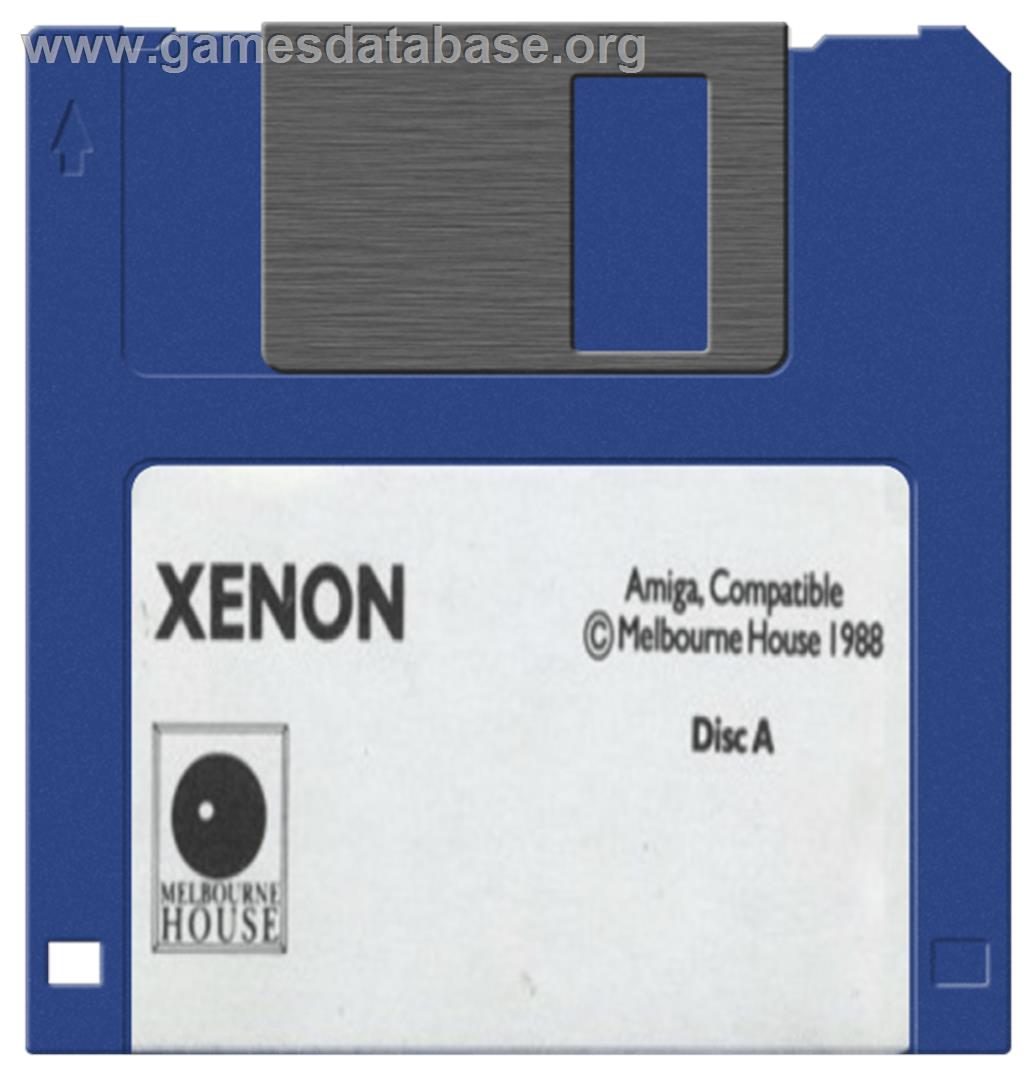 Xenon - Commodore Amiga - Artwork - Disc