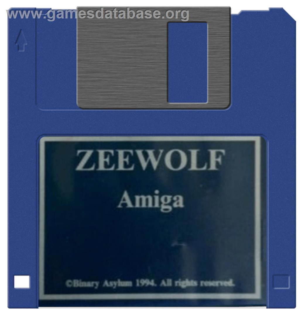 Zeewolf - Commodore Amiga - Artwork - Disc