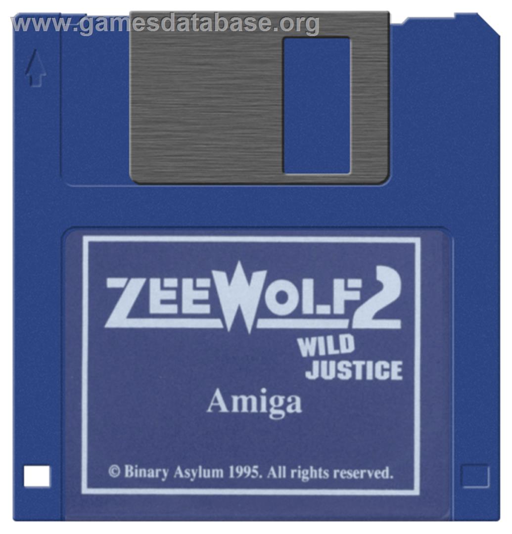 Zeewolf 2: Wild Justice - Commodore Amiga - Artwork - Disc