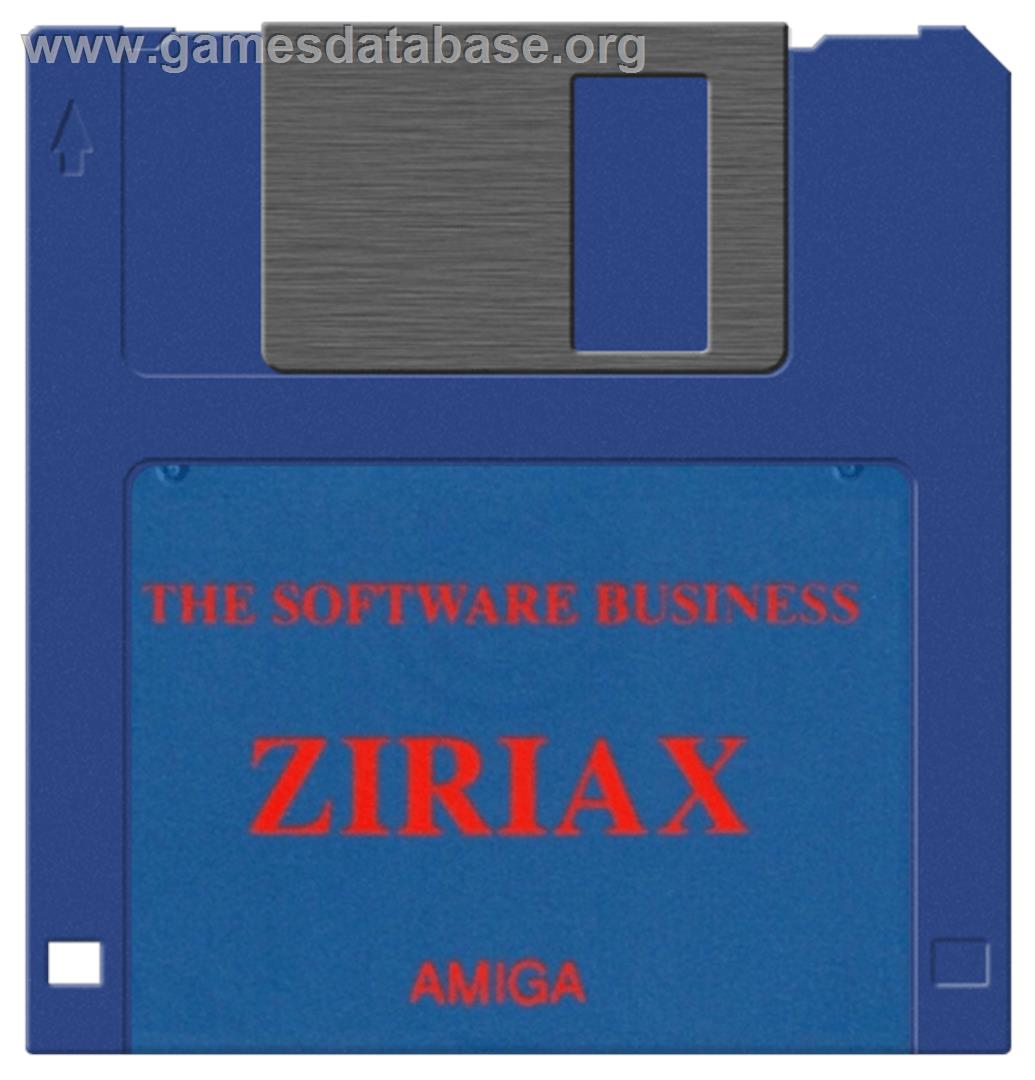 Ziriax - Commodore Amiga - Artwork - Disc