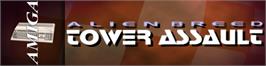 Arcade Cabinet Marquee for Alien Breed - Tower Assault.