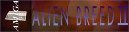 Arcade Cabinet Marquee for Alien Breed 2 - The Horror Continues.