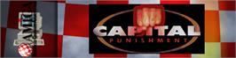 Arcade Cabinet Marquee for Capital Punishment.
