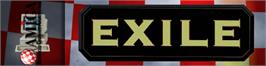 Arcade Cabinet Marquee for Exile.