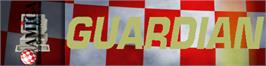 Arcade Cabinet Marquee for Guardian.