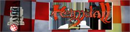 Arcade Cabinet Marquee for Heimdall 2: Into the Hall of Worlds.