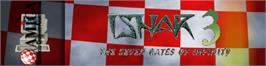 Arcade Cabinet Marquee for Ishar 3: The Seven Gates of Infinity.