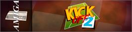 Arcade Cabinet Marquee for Kick Off 2.