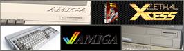 Arcade Cabinet Marquee for Lethal Xcess: Wings of Death 2.