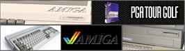 Arcade Cabinet Marquee for PGA Tour Golf: Tournament Course Disk.