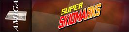 Arcade Cabinet Marquee for Super Skidmarks.
