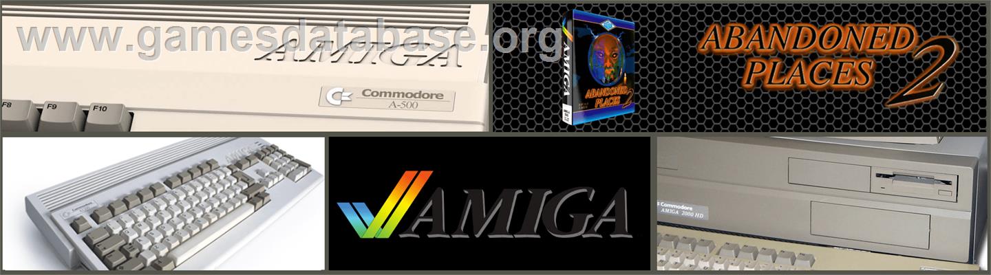 Abandoned Places: A Time for Heroes - Commodore Amiga - Artwork - Marquee