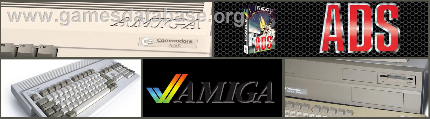 Advanced Destroyer Simulator - Commodore Amiga - Artwork - Marquee