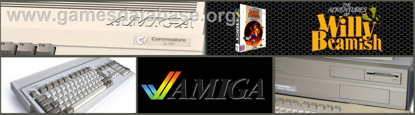 Adventures of Willy Beamish - Commodore Amiga - Artwork - Marquee