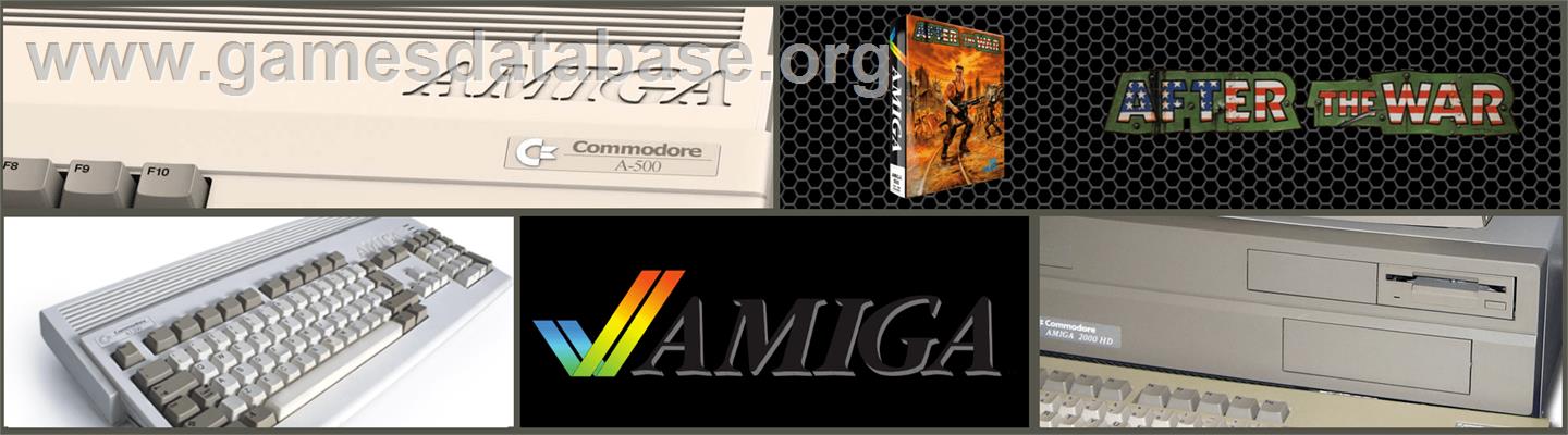 After the War - Commodore Amiga - Artwork - Marquee