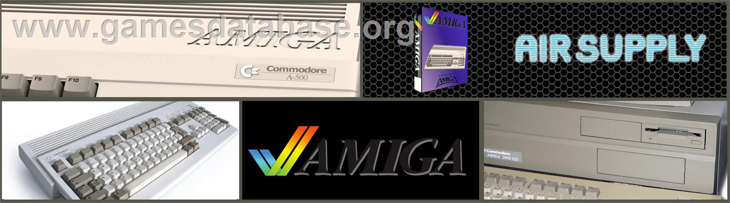 Air Supply - Commodore Amiga - Artwork - Marquee