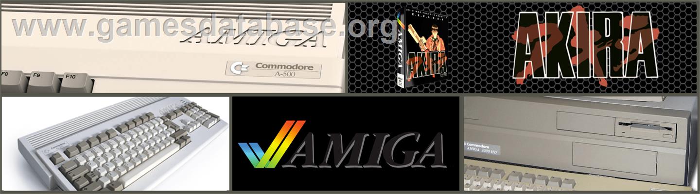 Akira - Commodore Amiga - Artwork - Marquee