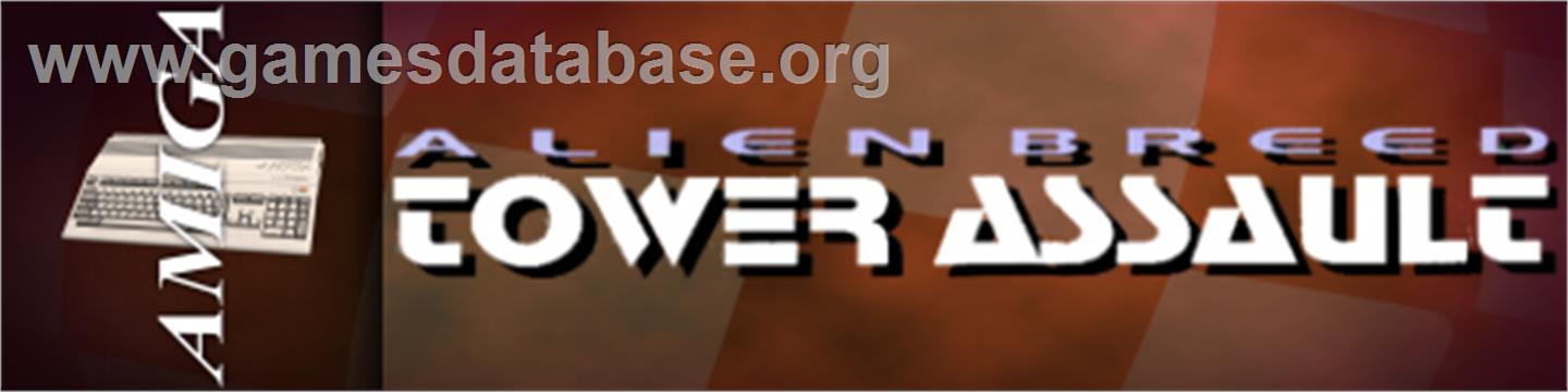 Alien Breed: Tower Assault - Commodore Amiga - Artwork - Marquee