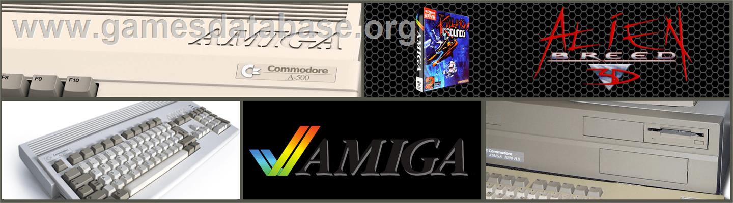 Alien Breed 3D II: The Killing Grounds - Commodore Amiga - Artwork - Marquee