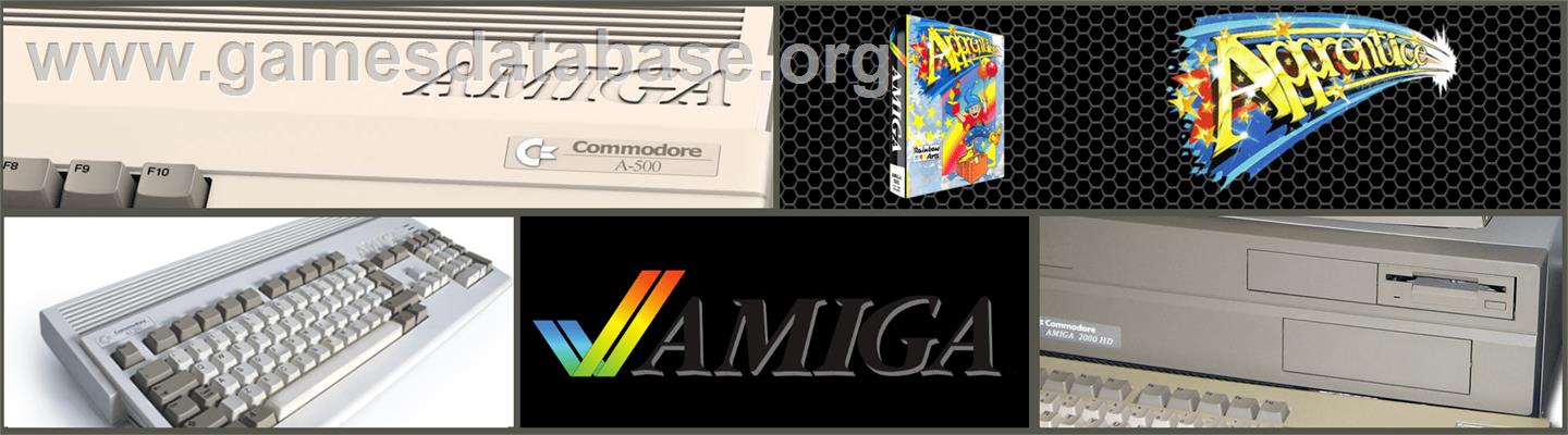 Apprentice - Commodore Amiga - Artwork - Marquee