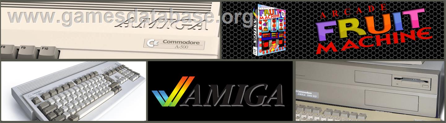 Arcade Fruit Machine - Commodore Amiga - Artwork - Marquee
