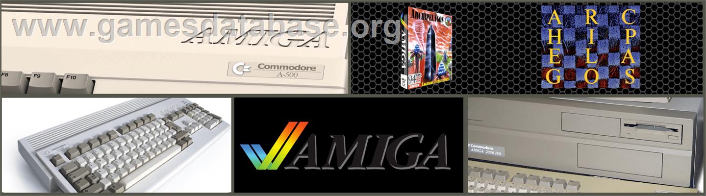 Archipelagos - Commodore Amiga - Artwork - Marquee